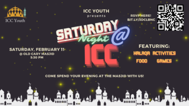 ICC Youth Saturday Night Program – Feb 11th