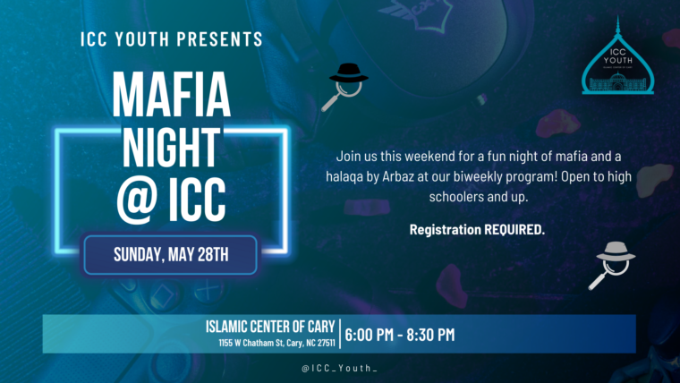 ICC Youth Mafia Night – May 28th