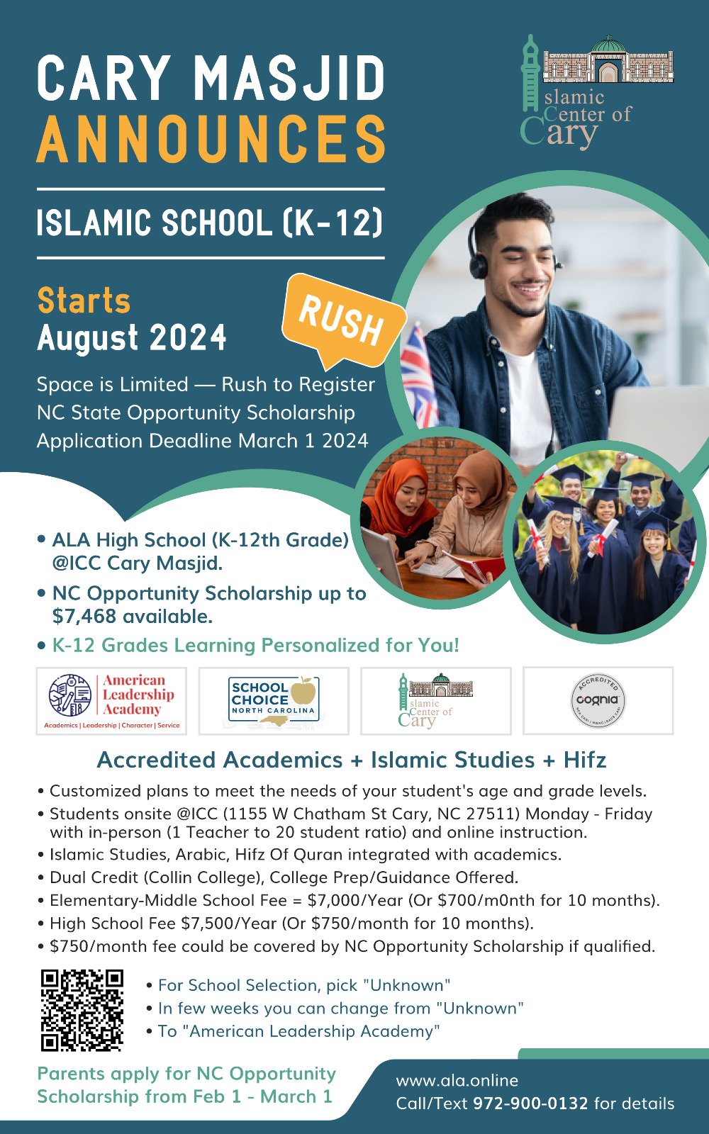 Cary Masjid Islamic School - 2024 - Cary Masjid