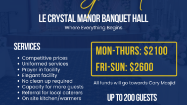 Ramadan Banquet Hall Booking