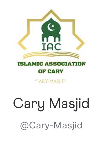 Cary Masjid Venmo